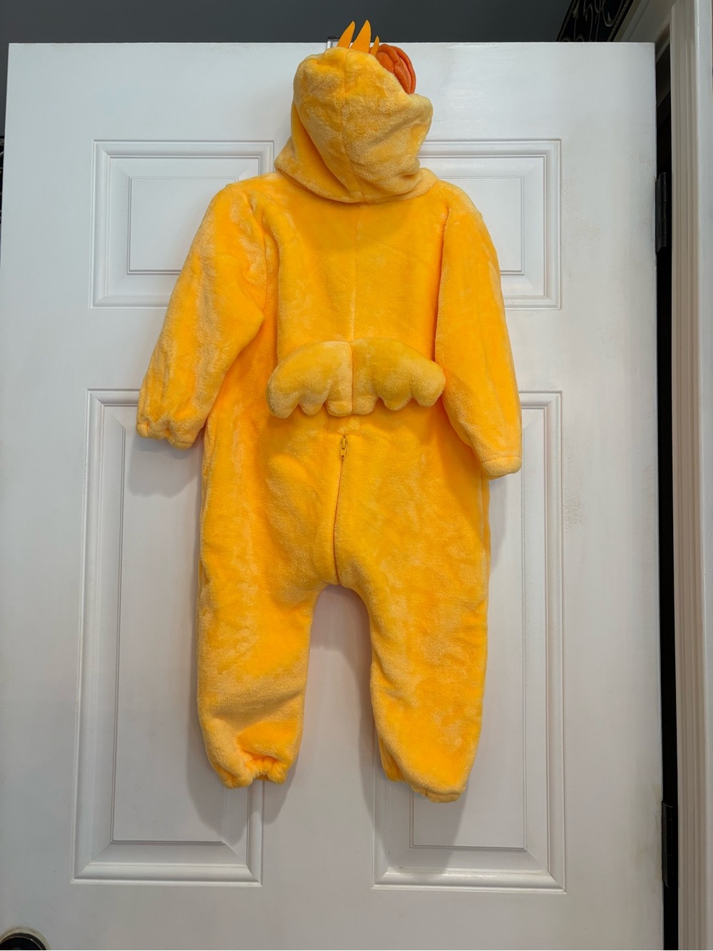 Duck One Piece Zip Up Costume, Fits 2T-3T - Picture 4 of 10